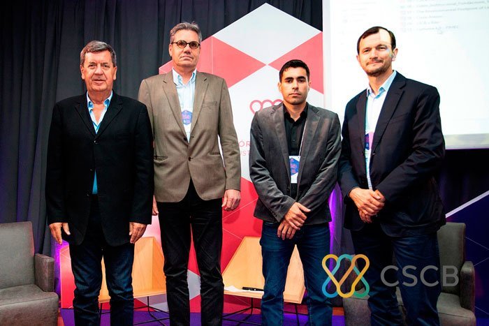 Cisso Klaus, Josè Fernando Bello, Ismael Fischer and Gilmar Harth