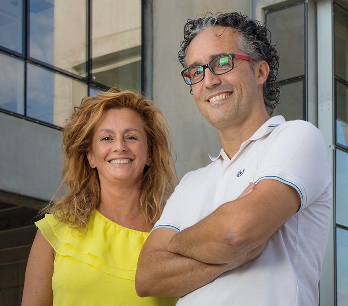 Valentina Palagini e Andrea Meucci