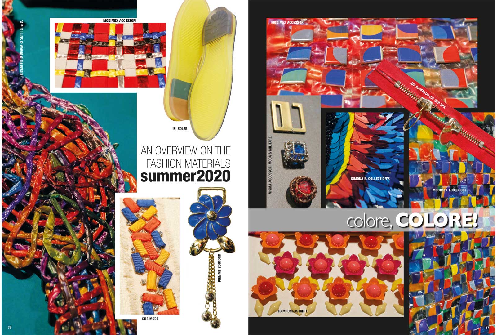 materiali moda estate 2020