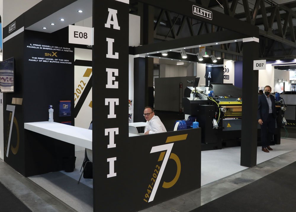 Aletti stand simac tanning tech 2022