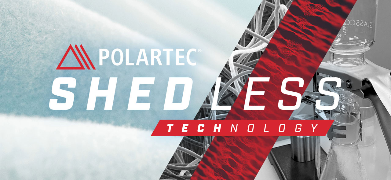Polartec-Shed-Less-ie Polartec Shed Less