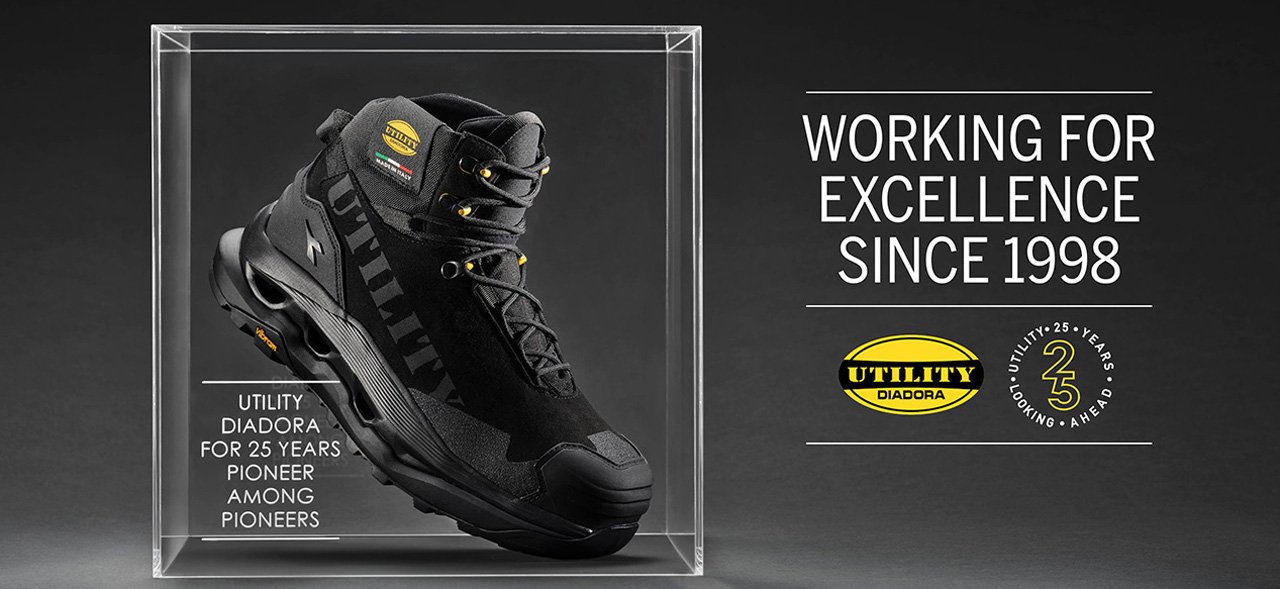 Diadora Utility Pioneer Working for Excellence since 1998