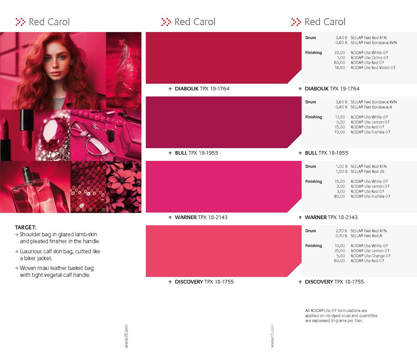TFL Colour Trends AW 25 26 Red Carol