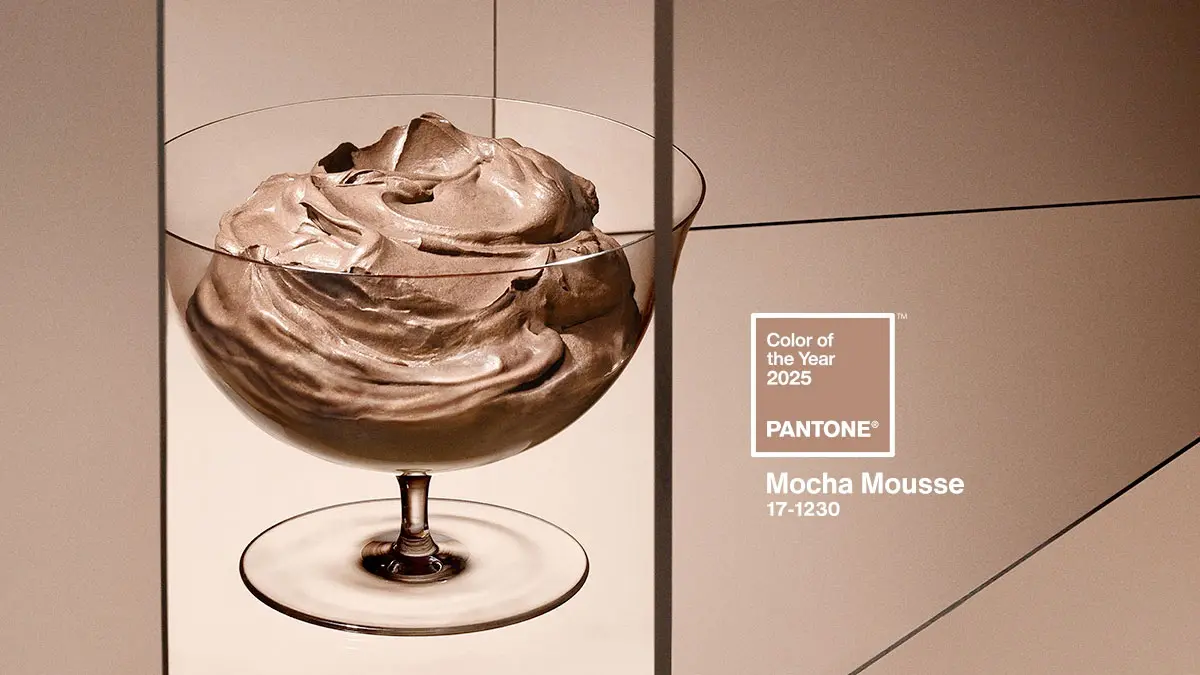 pantone 2025 mocha mousse